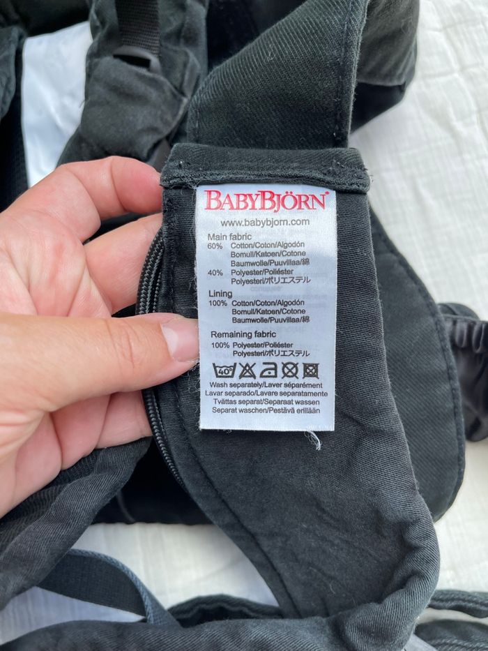Porte bébé One noir - BabyBjörn - photo numéro 6