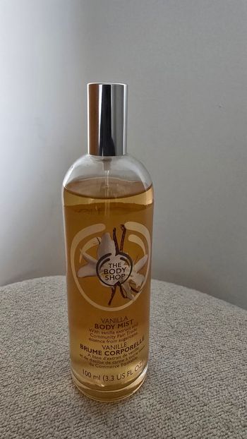Brume corporelle vanille