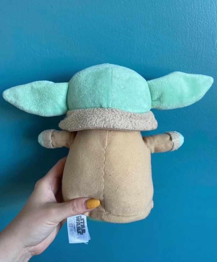 Peluche bébé Yoda grogu the mandalorian - photo numéro 2