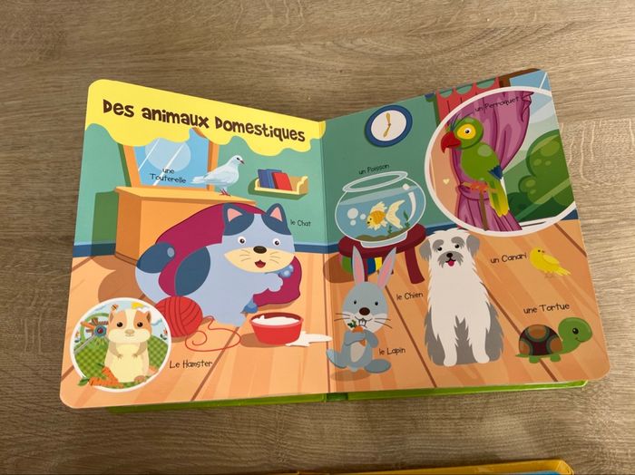 2 livres mes premiers mots pour découvrir la nature et les animaux - photo numéro 5