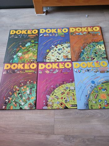 Lot 6 livres dokeo