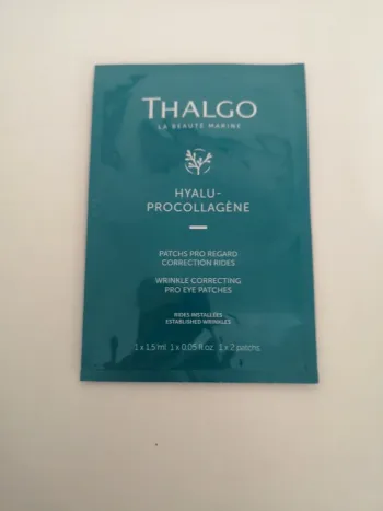 Patchs pro regard Thalgo hyalu-procollagene