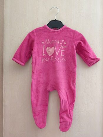 Pyjama Mummy I Love you foverer Kiabi 3M