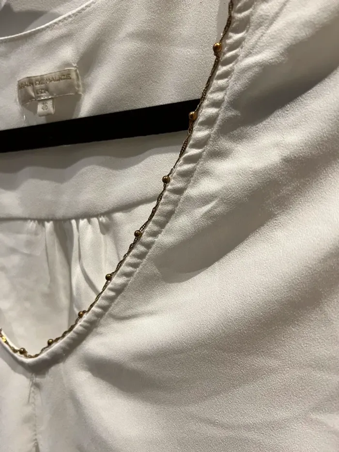 Blouse blanche taille 46 - photo numéro 3