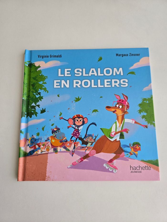 Livre McDo Le slalom en rollers