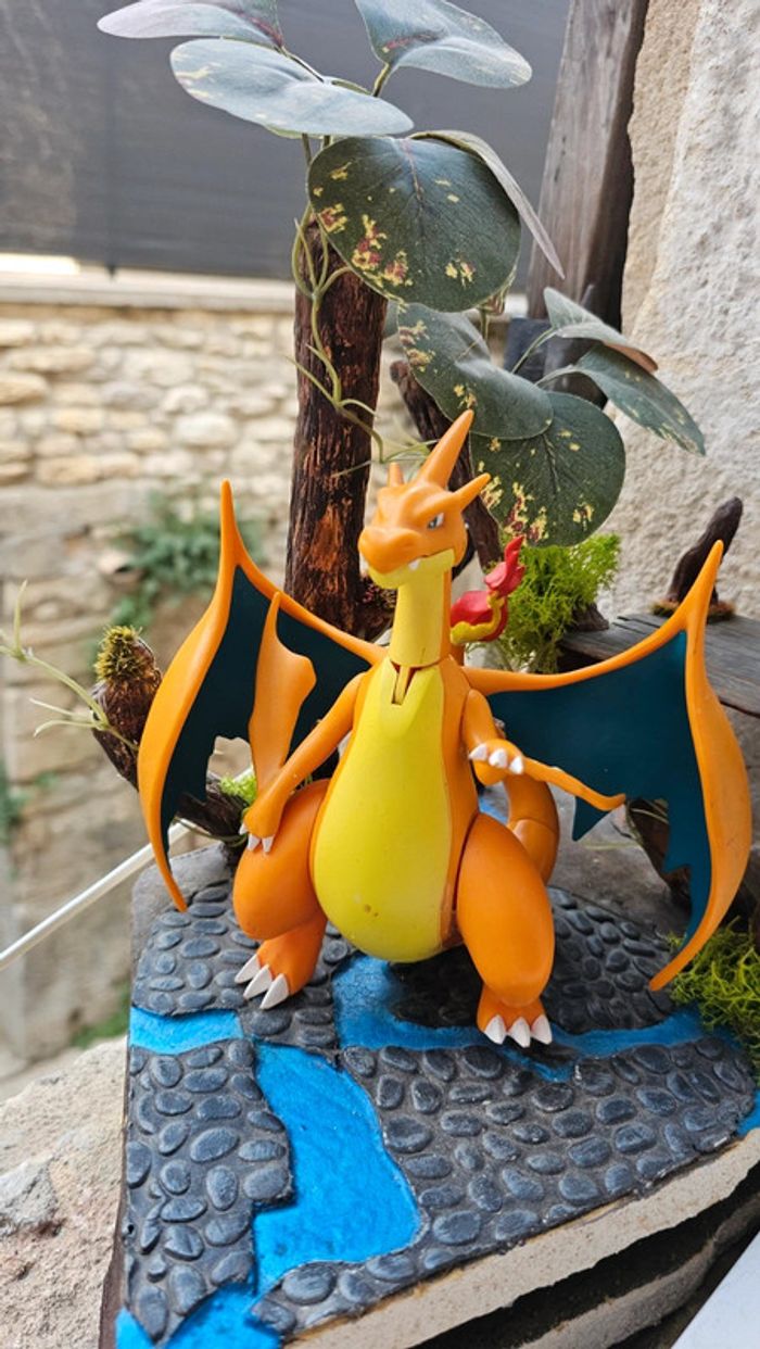 Super grande figurine Pokemon Nintendo tomy Mega-Dracaufeu - photo numéro 5
