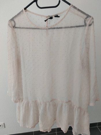 Blouse légère plumetis