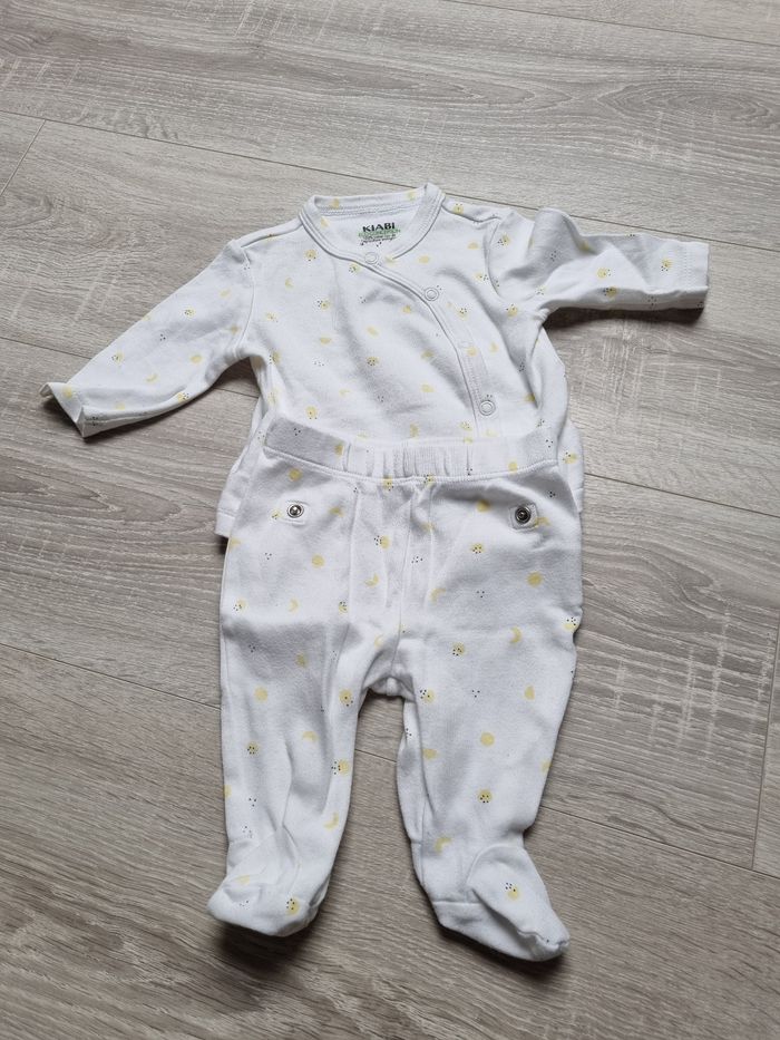Lot de 6 pyjamas mixte 1 mois - photo numéro 2