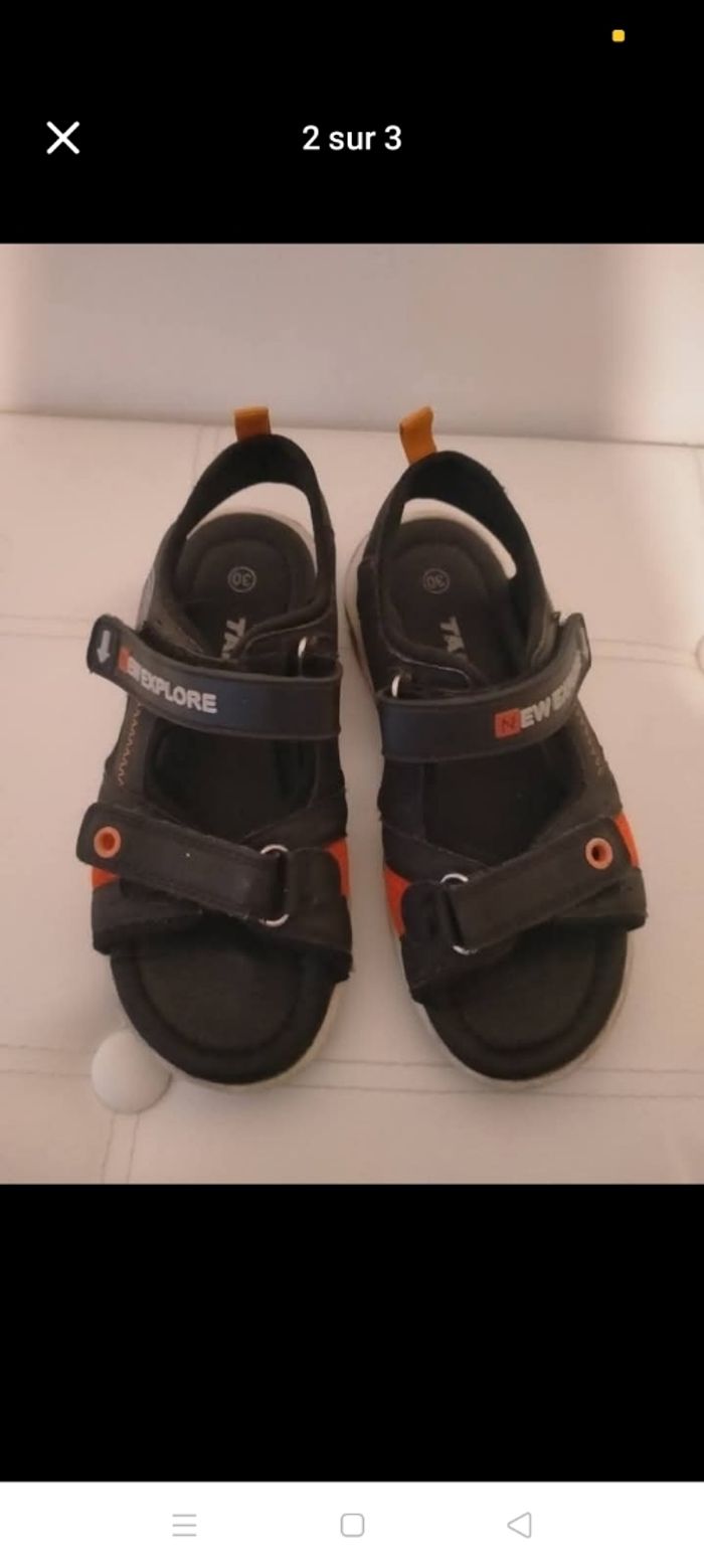 Sandales garçon Tam's - photo numéro 2