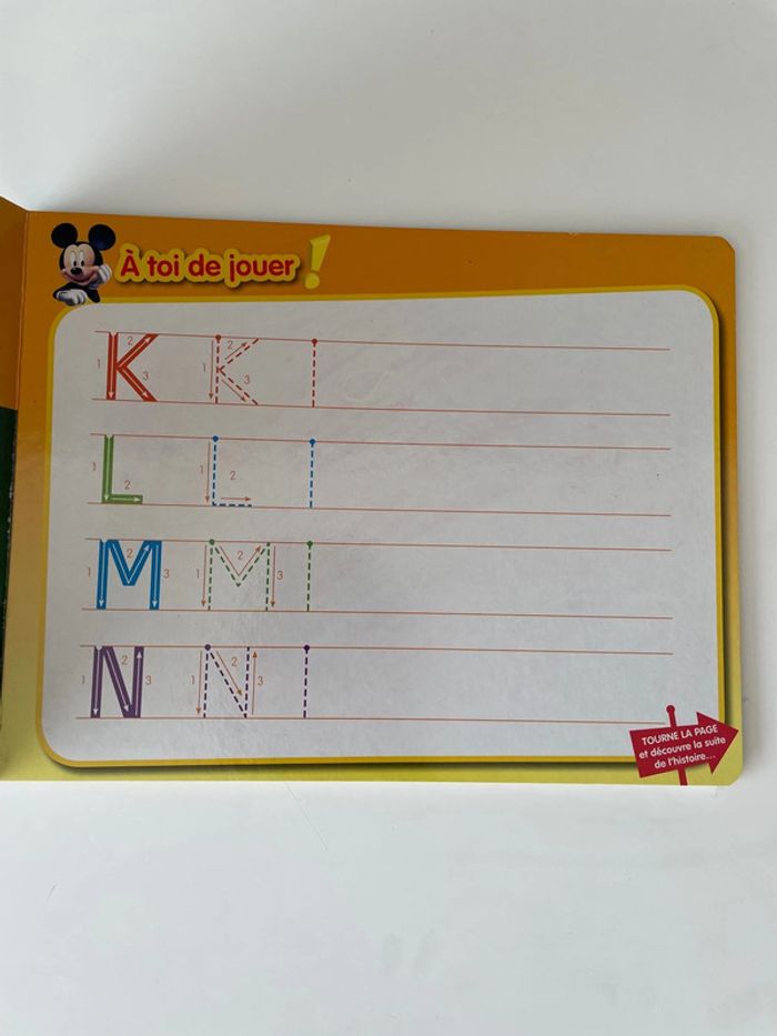 Livre apprendre écrire alphabet - photo numéro 3