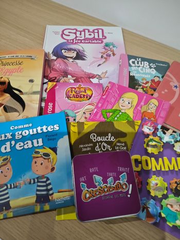 Jeu Crescendo et livres