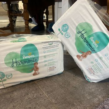 Couche Pampers harmonie taille 2