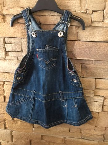 Robe salopette en jean Levi’s 2 ans