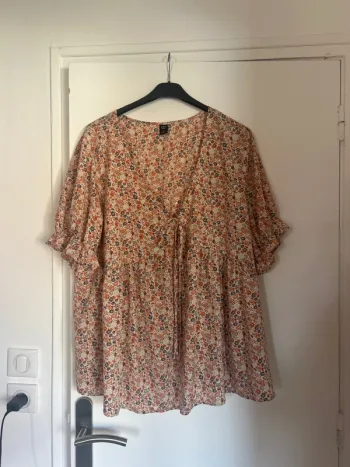 Blouse fleurie