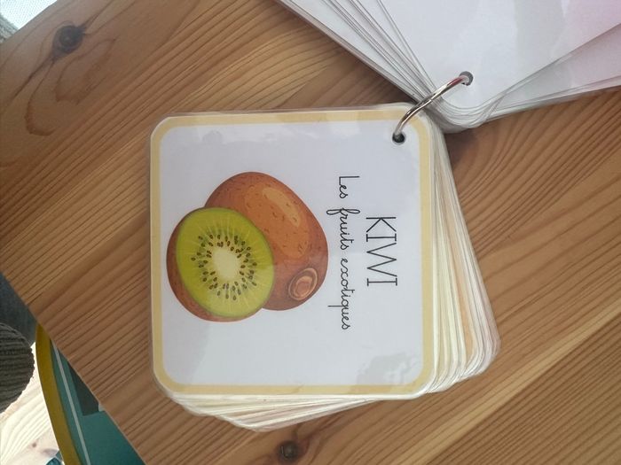 Cartes flash - les fruits et légumes - photo numéro 8