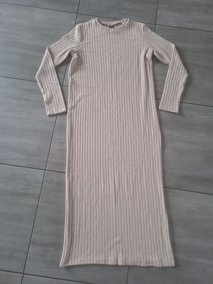 Robe pull léger Beige Shein Taille S