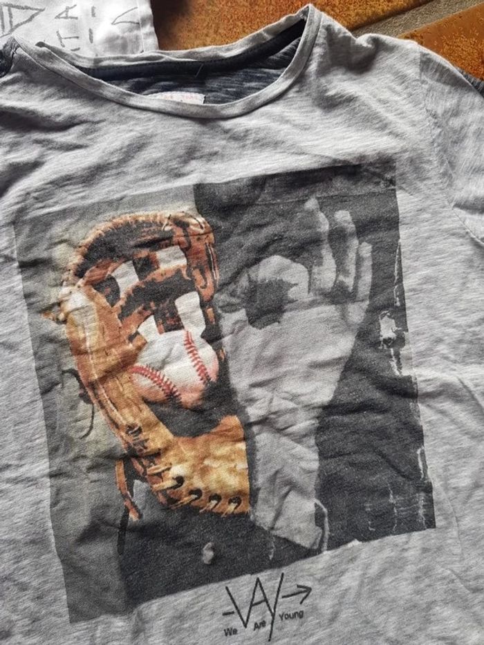 Tee shirts été garçon 10ans ikks - photo numéro 2