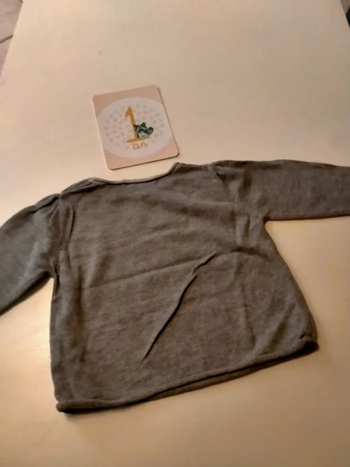Pull bébé Obaïbi Taille 12 mois - photo numéro 5