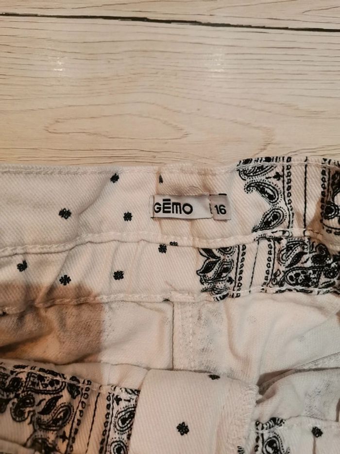 Short en jean 16 ans Gémo - photo numéro 3