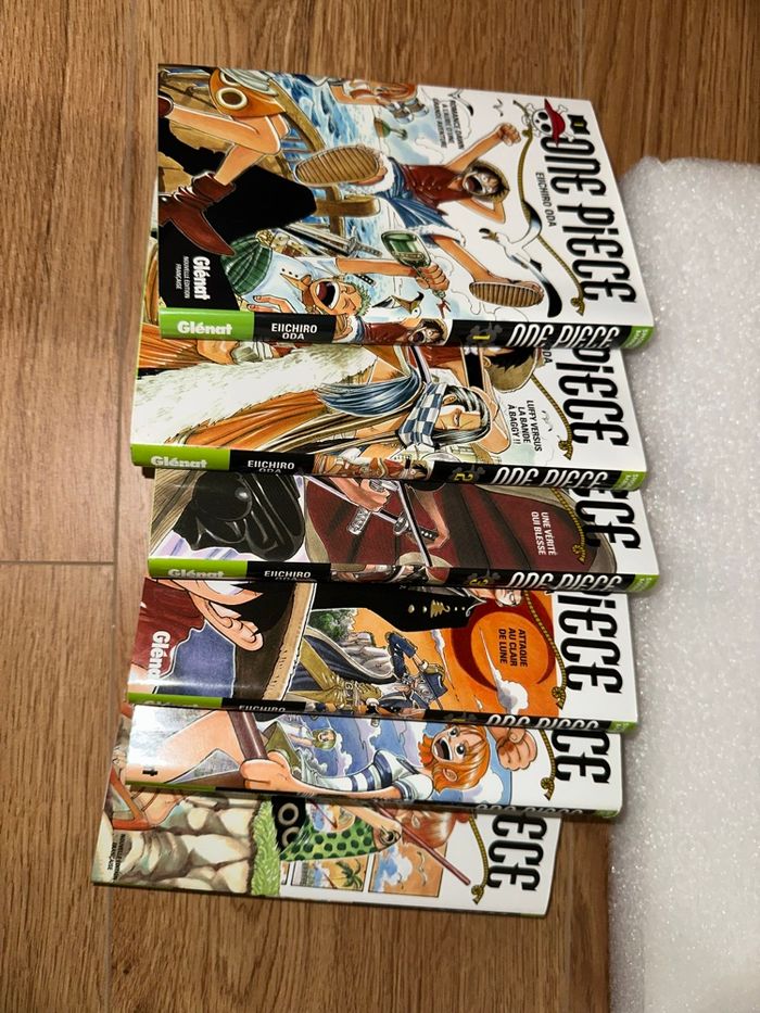 One piece tome 1 à 5 + 9