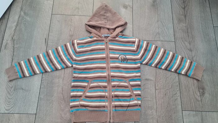 Sweat zippé à capuche NKY 10 ans