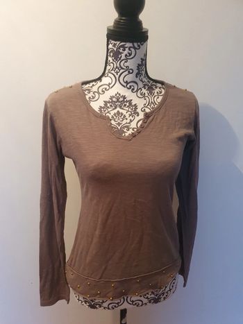 Maillot kaki neuf manches longues