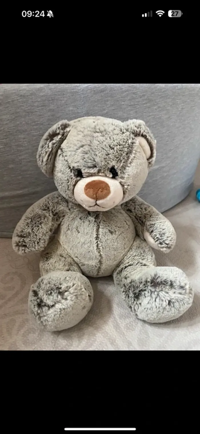 Ours en peluche neuf - Monoprix