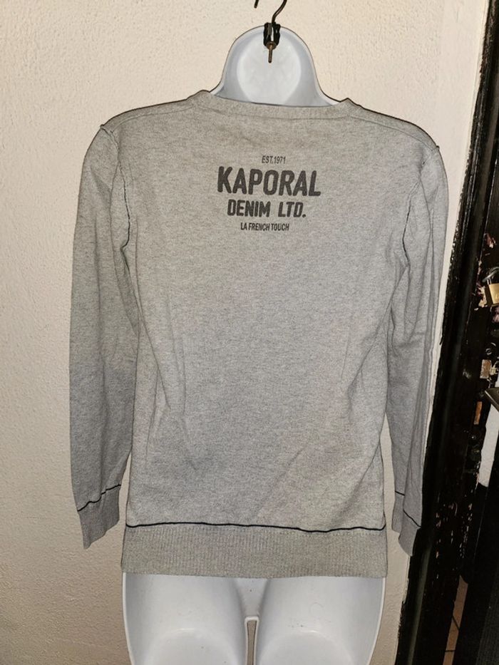 #pull kaporal gris - photo numéro 5