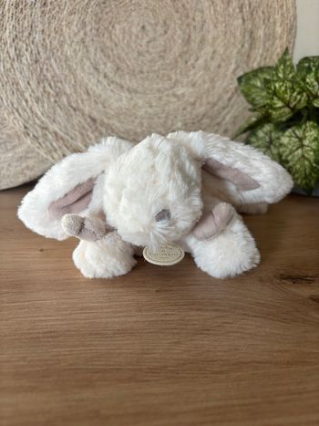 Neuf doudou lapin les bonbons crème taupe doudou et compagnie