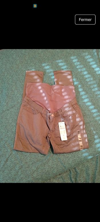 Pantalon de grossesse grise