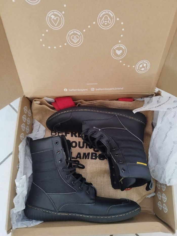 Bottines barefoot vegan Be Flamboyant taille 41 - photo numéro 6