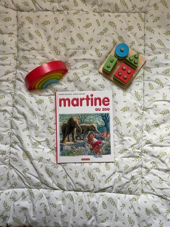 livre Martine au zoo édition casterman