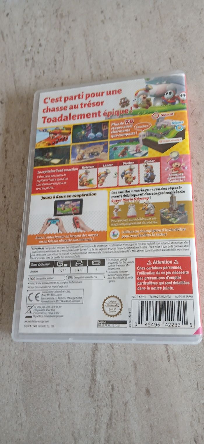 Captain toad switch - photo numéro 3