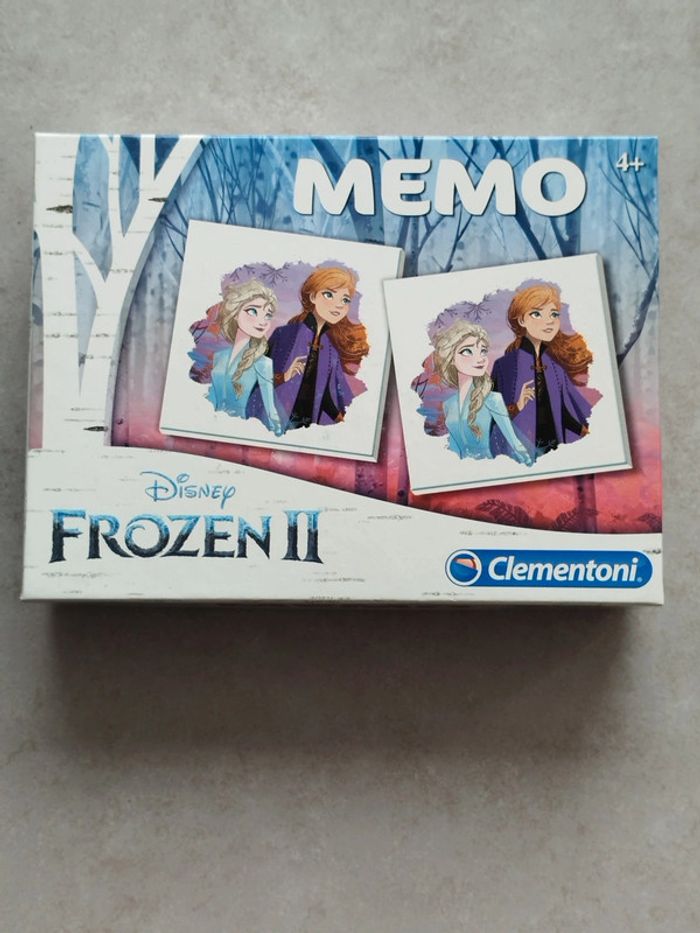 Mémo Disney Frozen Reine des Neiges 2 (comme neuf)