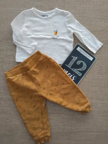 Ensemble 12 mois / 74-80 cm