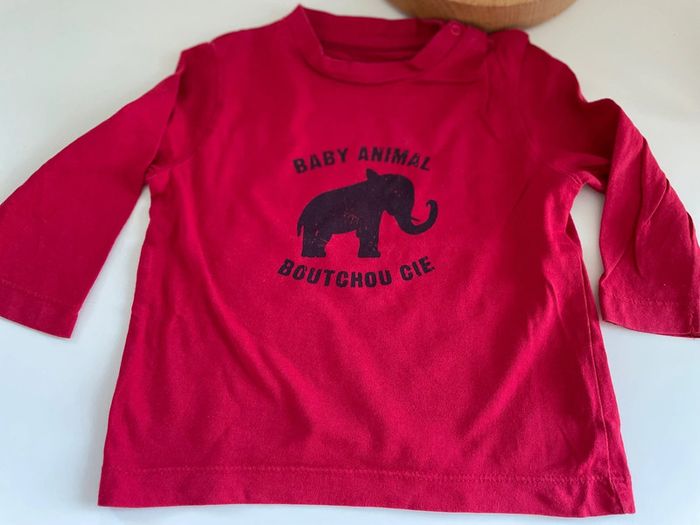 Pull rouge bébé - photo numéro 3