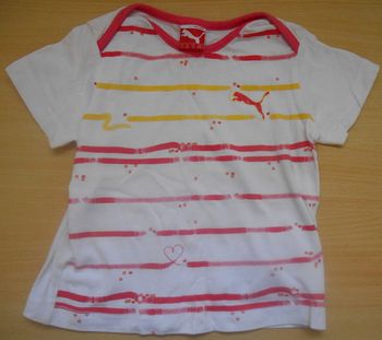 T-shirt fille-garçon 18-24 mois / Puma