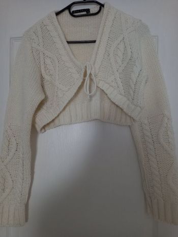 Boléro femme manches longues