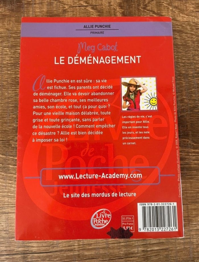 Meg Cabot - Allie Punchie : Le déménagement - photo numéro 2