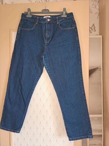 Pantacourt femme bleu Jennyfer 42 tbe rarement porté