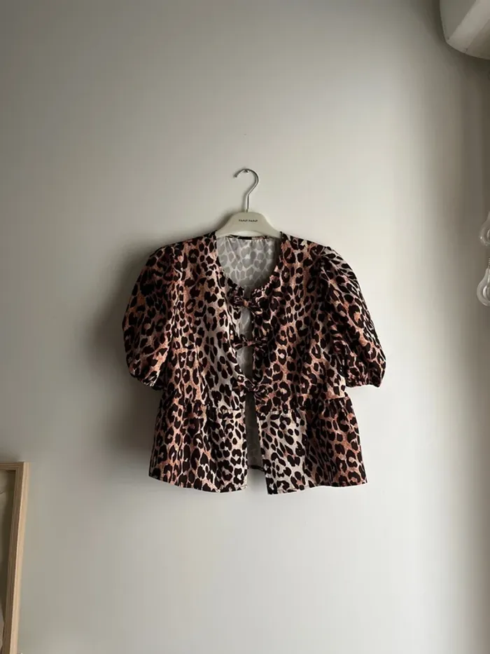 Blouse léopard