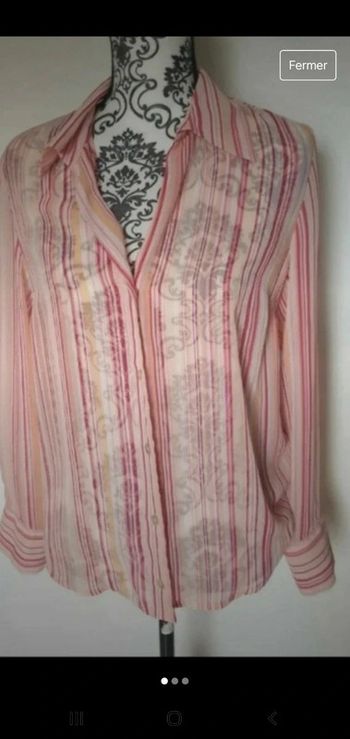 Chemise manches longues