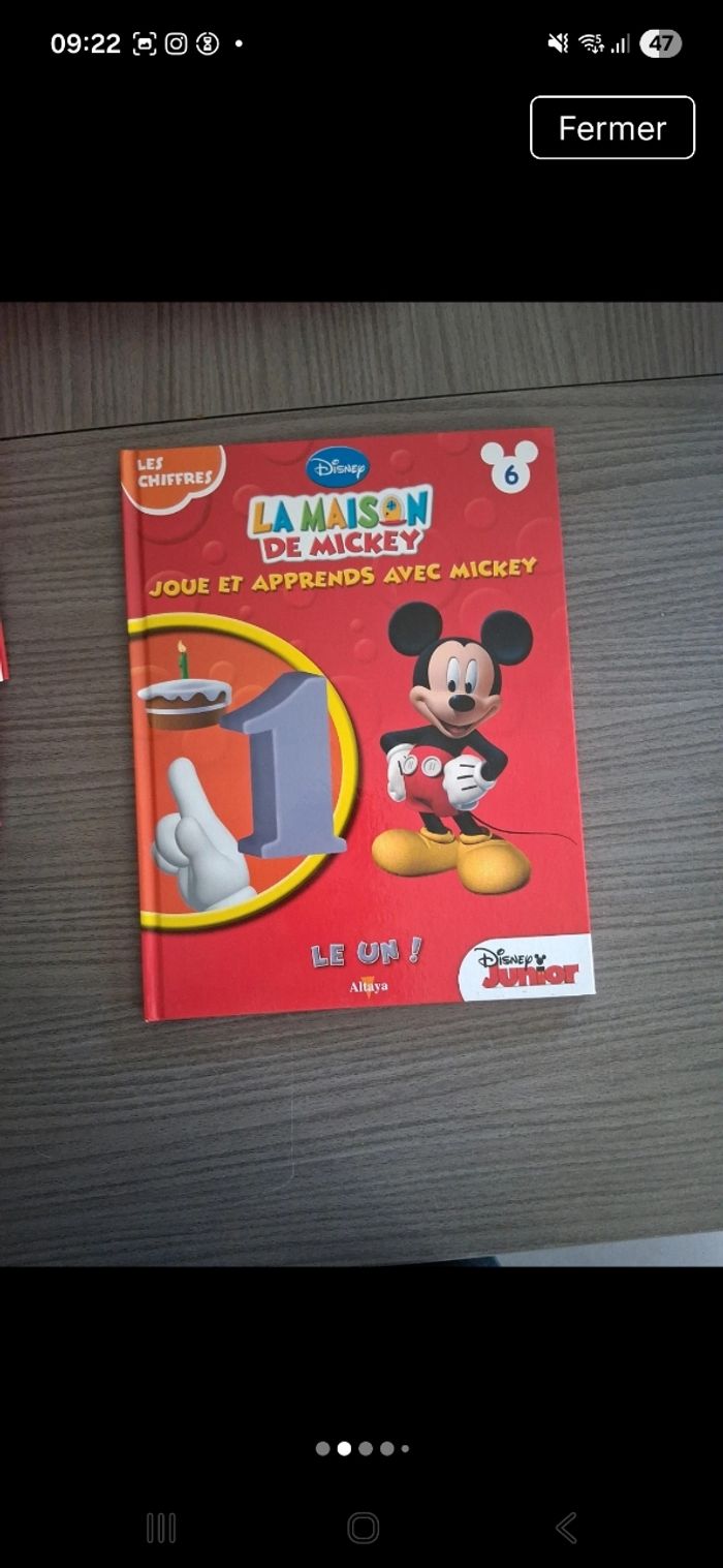 Livres la maison de Mickey Disney - photo numéro 2