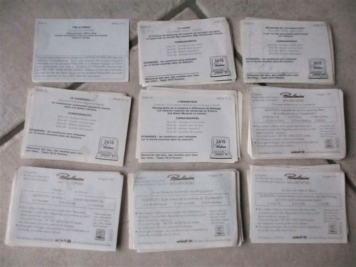 Collection de 181 images Poulain – Années 1980 - photo numéro 2