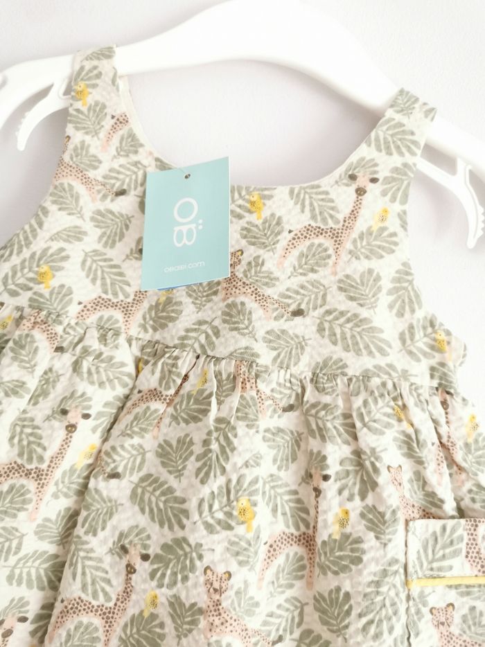 Robe d'été et bloomer savane Obaïbi 6 Mois - photo numéro 5