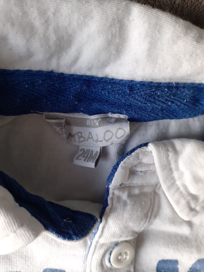 Lot de 2 polos garçon 24 mois - photo numéro 6