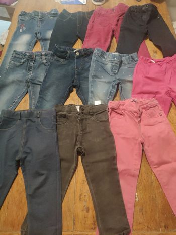 Lot 11 pantalons 24 mois