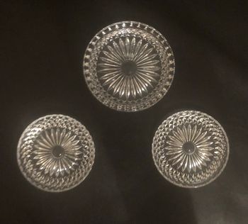 Lot de 3 coupelles apéritif