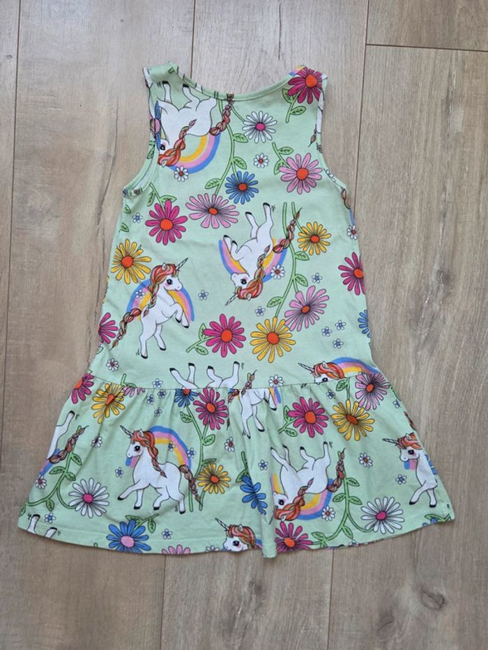 Robe licorne verte 5-6 ans - photo numéro 4