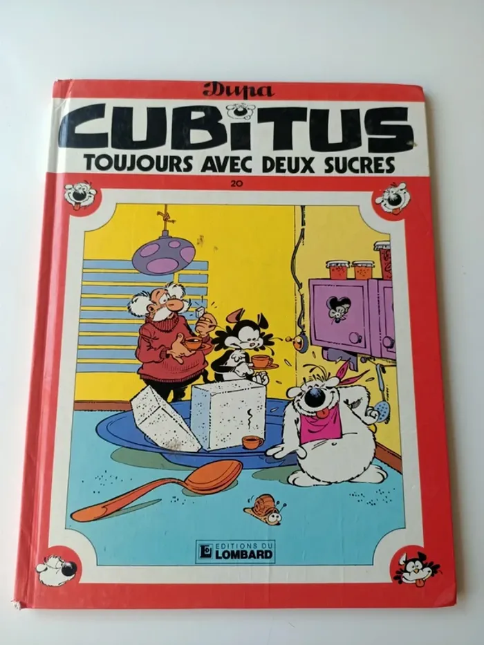 BD cubitus tome 13 chien fidèle et tome 20 toujours avec deux sucres (dupa / éditions le blombard) - photo numéro 8